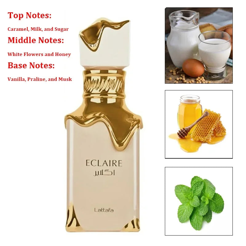6ml/100ml fragrância árabe perfume doce baunilha sensual colônia spray corporal fragrância duradoura feromônio árabe eau de parfum presente