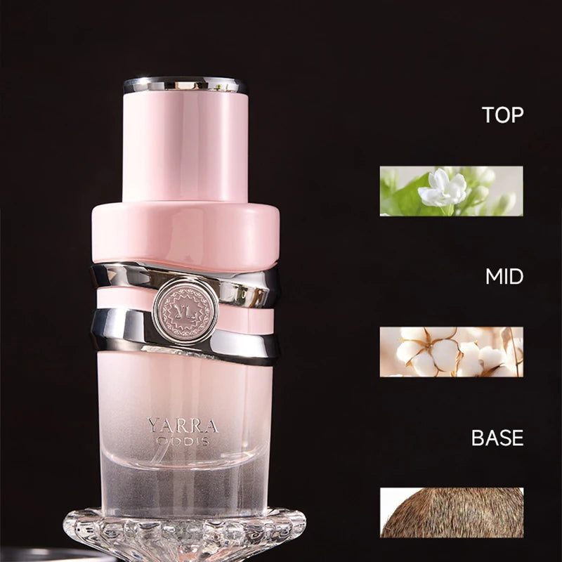 Marca árabe perfume 50ml perfume floral e frutado fragrância perfume feminino fragrância de longa duração perfume kalam desodorante novo
