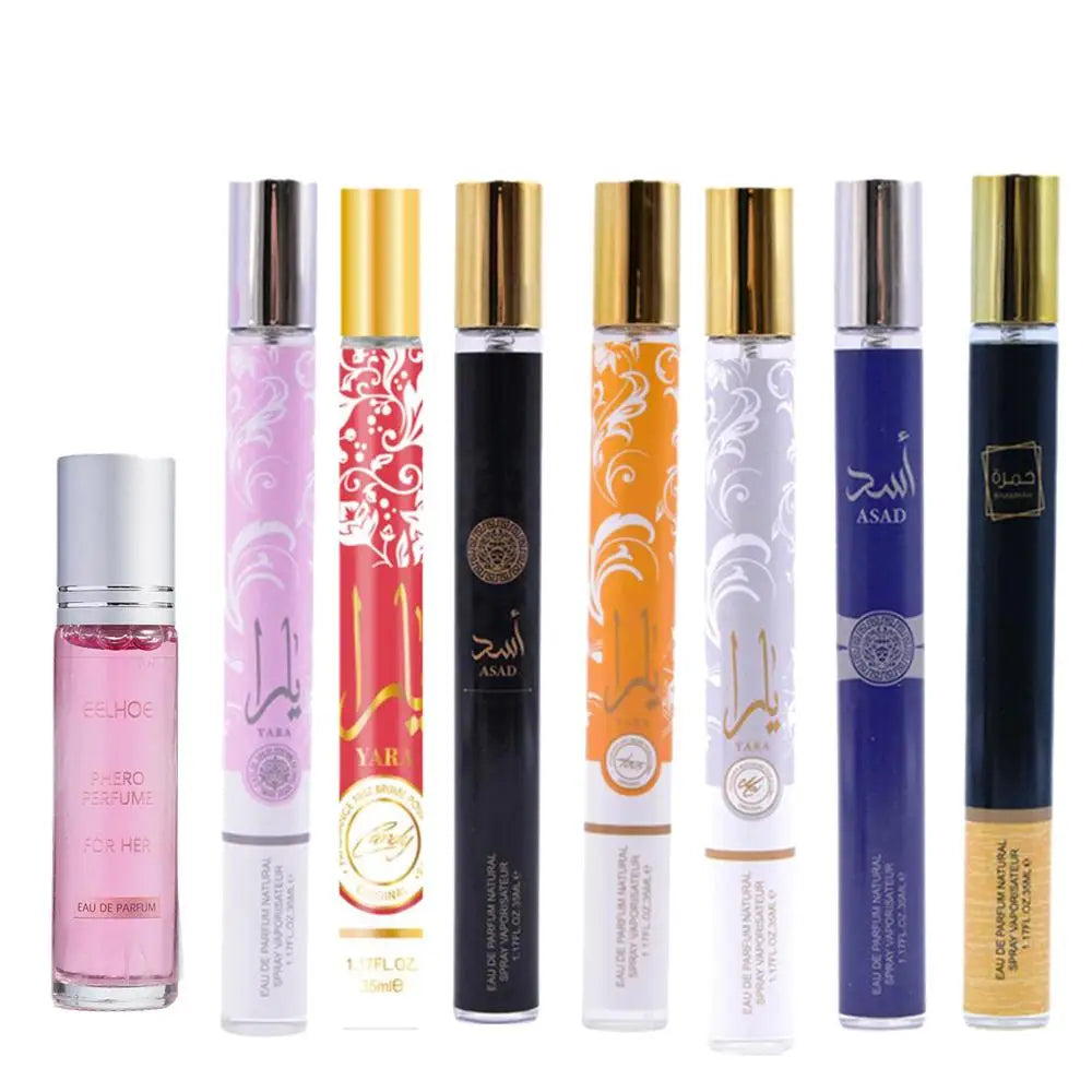 Perfumes árabes fragrância de longa duração feminino masculino perfume spray floral perfume colônia pequeno perfume presente
