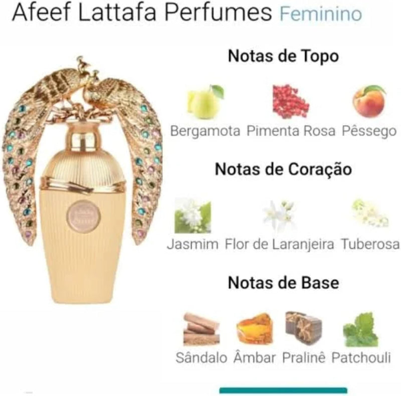 Afeef Perfume Árabe Compartilhável EDP 100ml